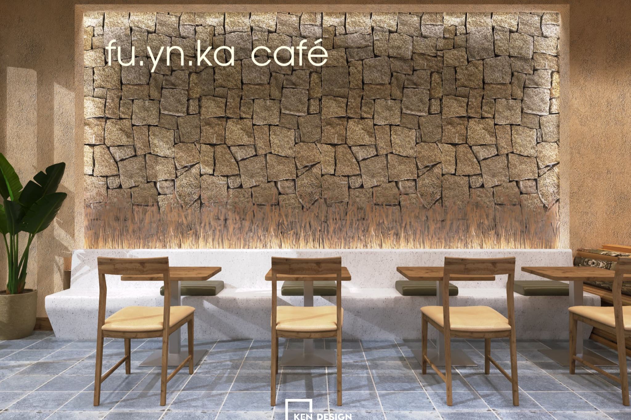 Thiết kế quán cafe phong cách Rustic